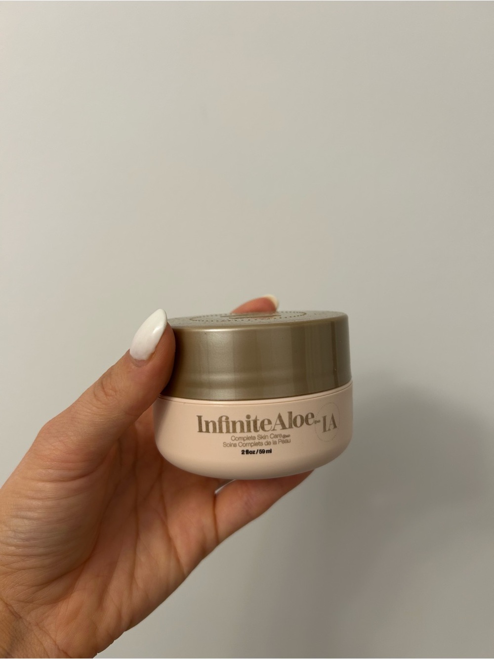 InfiniteAloe LA Skincare Cream - Pink and Gold Jar